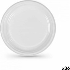 Algon Набор многоразовых тарелок Algon Белый 20,5 x 20,5 x 2 cm (36 штук)