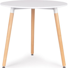 Moderns koka galds virtuves viesistabai, 80 cm