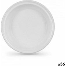 Algon Набор многоразовых тарелок Algon Белый 22 x 22 x 1,5 cm (36 штук)