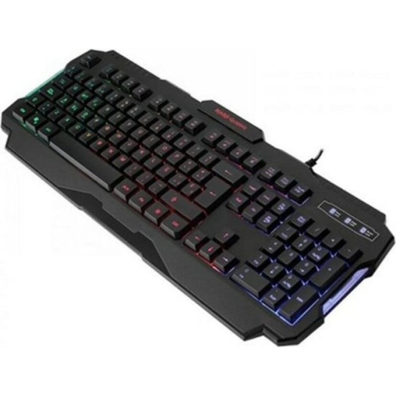 Mars Gaming Spēļu Klaviatūra Mars Gaming MRK0 RGB USB 2.0