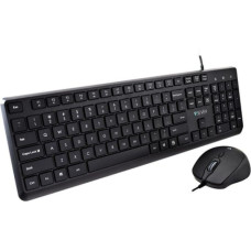 V7 Клавиатура и мышь V7 CKU350US Чёрный Qwerty US