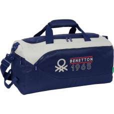 Benetton Спортивная сумка Benetton Varsity Серый Тёмно Синий 50 x 25 x 25 cm