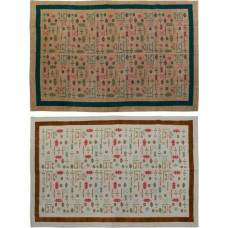 Dkd Home Decor Paklājs DKD Home Decor Balts Ikat (160 x 230 x 0,4 cm) (2 gb.)