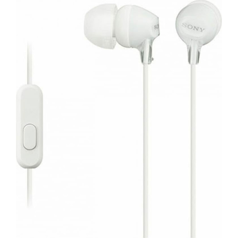 Sony Austiņas ar Mikrofonu Sony MDREX15APW.CE7 in-ear Balts