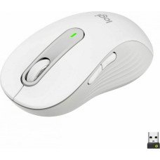 Logitech Bezvadu Pele Logitech M650 L Balts Wireless