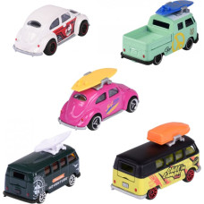 Majorette Transportlīdzekļu Rotaļu Komplekts Majorette Volkswagen Originals (5 Daudzums)