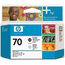 HP Aizvietojama Galviņa HP Photosmart Pro B9180 Nº70  Melns Gaiši pelēks