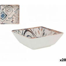 La Mediterránea Bļoda La Mediterránea Grecia Porcelāns Zils Brūns 13 x 13 x 5 cm (28 gb.)