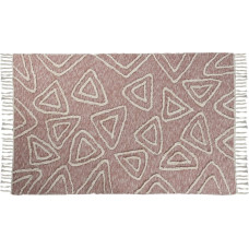 Dkd Home Decor Paklājs DKD Home Decor Rozā Terakota Balts Bārkstis Urbāns (120 x 180 x 1 cm)