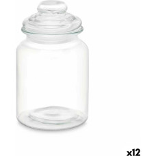 Vivalto Burka Caurspīdīgs Stikls 900 ml (12 gb.) Ar vāku
