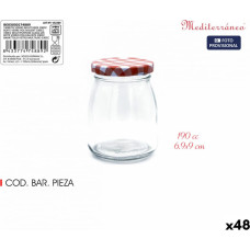 Mediterraneo Стеклянный горшок Mediterraneo многоцелевой 190 ml Cтекло (48 штук)