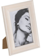 Фото рамка Белый Светло-коричневый Деревянный Стеклянный 14,5 x 2 x 20 cm