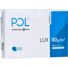 Pol International Paper Papīra drukāšanai POL International Paper Lux Balts A4 500 Loksnes