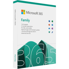 Microsoft SW RET MICROSOFT 365 FAMILY/ENG P10 1Y 6GQ-01897 MS