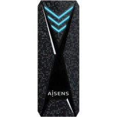 Aisens Корпус для жесткого диска Aisens ASM2-RGB013B Чёрный