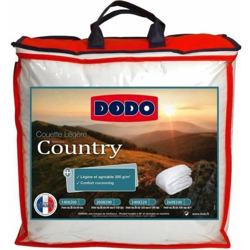 Dodo Virsdrēbes DODO Country Balts (240 x 260 cm)