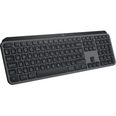 Logitech Bezvadu Klaviatūra Logitech MX Keys S Spāņu Qwerty Pelēks Grafīts