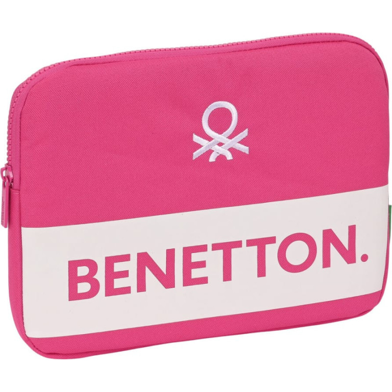 Benetton Klēpjdatora Vāks Benetton Raspberry Fuksija (31 x 23 x 2 cm)