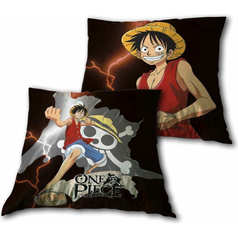 One Piece 3D spilvens One Piece Melns 30 x 30 cm