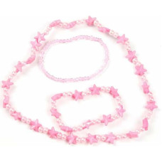 Inca Набор из ожерелья и браслетов Inca    Розовый Детский