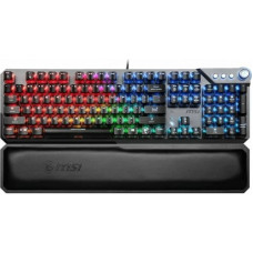 MSI Spēļu Klaviatūra MSI VIGOR GK71 SONIC RED FR AZERTY Francūzis Melns