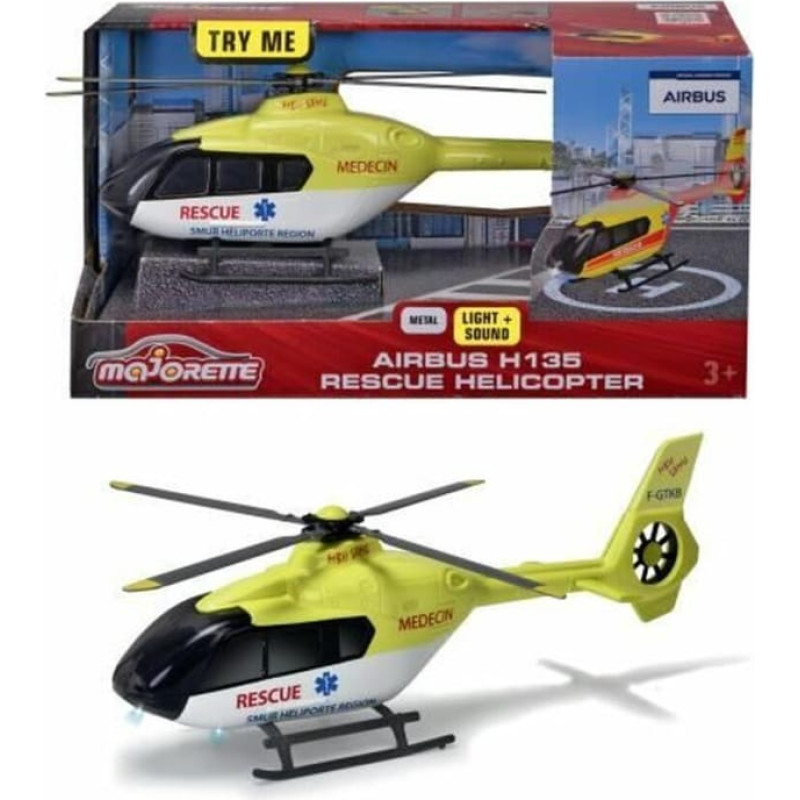 Majorette Helikopters Majorette Airbus H135 Rescue Helicopter