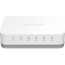 D-Link Slēdzis D-Link GO-SW-5G/E 5 p 10 / 100 / 1000 Mbps Balts