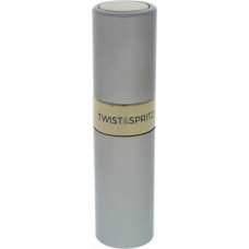 Twist & Spritz Atkārtoti uzlādējams atomizators Twist & Spritz Silver (8 ml)