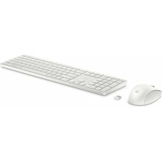 HP Клавиатура и беспроводная мышь HP 650 Белый Испанская Qwerty