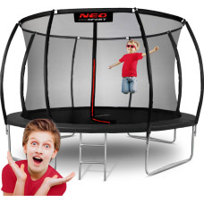 Neo-Sport Trampolina ogrodowa profilowana 12ft/374cm z siatką wewnętrzną Neo-Sport