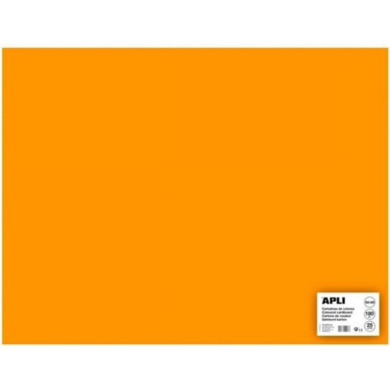 Apli Kārtis Apli Oranžs 50 x 65 cm (25 gb.)
