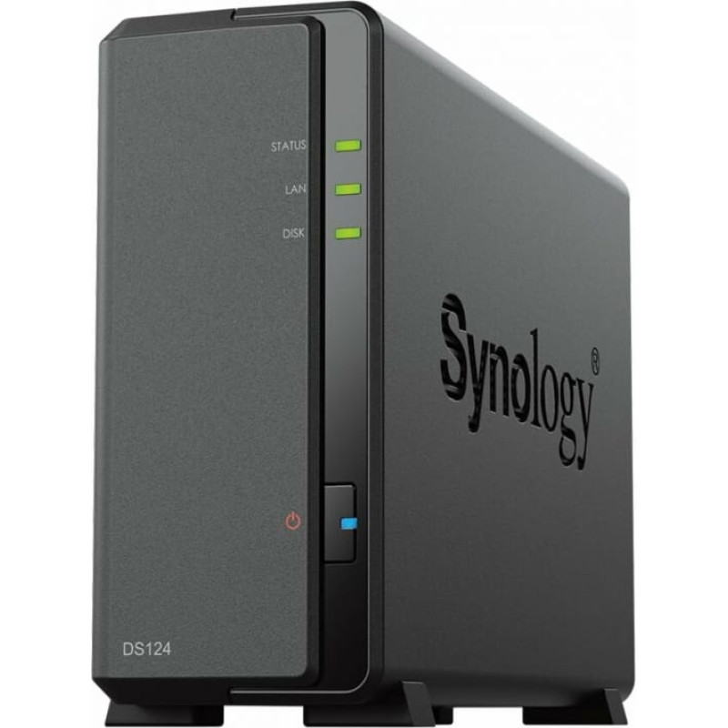 Synology Tīkla glabātuve Synology DS124 Melns