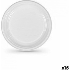 Algon Набор многоразовых тарелок Algon Белый Пластик 17 x 17 x 1,5 cm (36 штук)