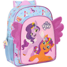 My Little Pony Skolas soma My Little Pony Wild & free 32 x 38 x 12 cm Zils Rozā