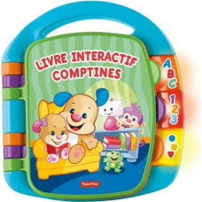 Fisher Price Mazuļu rotaļlieta Fisher Price Interactive Book Nursery Rhymes Puppy (FR) Plastmasa