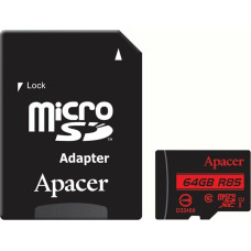 Apacer Карта памяти SD Apacer AP64GMCSX10U5-R 64 Гб