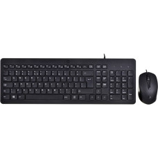 HP Клавиатура и мышь HP 150 Чёрный QWERTY Qwerty US