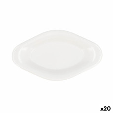 Quid Uzkodu paplāte Quid Select Balts Plastmasa 17 x 9,5 x 2 cm (20 gb.)