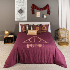 Harry Potter Ziemeļu pārvalks Harry Potter Deathly Hallows 220 x 220 cm Gulta 135/140