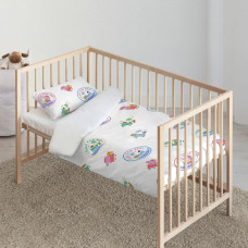 Peppa Pig Pildīts Segas Pārklājs Peppa Pig Time bed 115 x 145 cm