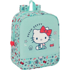 Hello Kitty Bērnu soma Hello Kitty Sea lovers Tirkīzs 22 x 27 x 10 cm