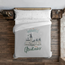 Harry Potter Ziemeļu pārvalks Harry Potter Hogwarts in Christmas Gulta 105 180 x 220 cm