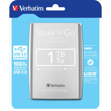 Verbatim Ārējais cietais disks Verbatim 53071 1 TB HDD