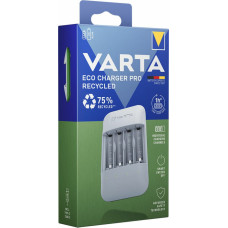 Varta Lādētājs Varta Eco Charger Pro Recycled 4 Baterijas