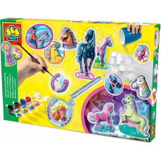 Ses Creative Modelējamās Plastmasas Komplekts SES Creative Molding and painting - Fantasy horses