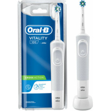 Oral-B Elektriskā Zobu Suka Vitality Cross Action Oral-B Balts (1 Daudzums)