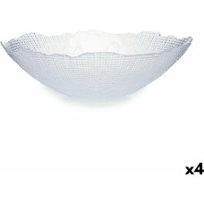 Vivalto Bļoda Infinity Caurspīdīgs Stikls 31 x 8,3 x 31 cm (4 gb.)