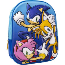 Sonic 3D skolas soma Sonic 25 x 31 x 9 cm Zils