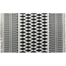 Dkd Home Decor Paklājs DKD Home Decor Melns Balts (120 x 180 x 0,7 cm)