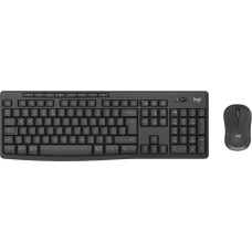 Logitech Klaviatūra un Pele Logitech 920-012077 Grafīts Monohromatiskais QWERTY